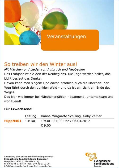 So treiben wir den Winter aus!