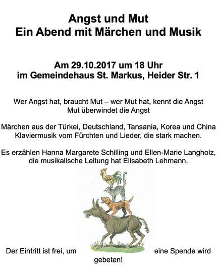 Angst und Mut – Märchen und Musik