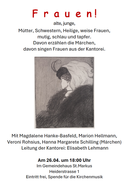 Ank&uuml;ndigung: Frauen &ndash; M&auml;rchen und Musik