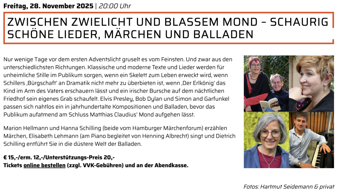 Zwischen Zwielicht und blassem Mond