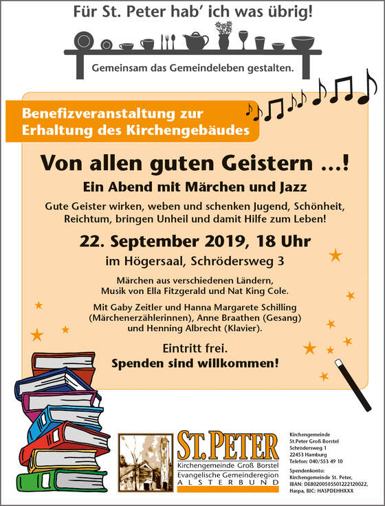 Von allen guten Geistern – Märchen und Jazz