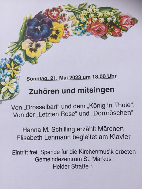 Zuhören und Mitsingen