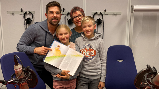 Im Studio bei Mikado am Morgen